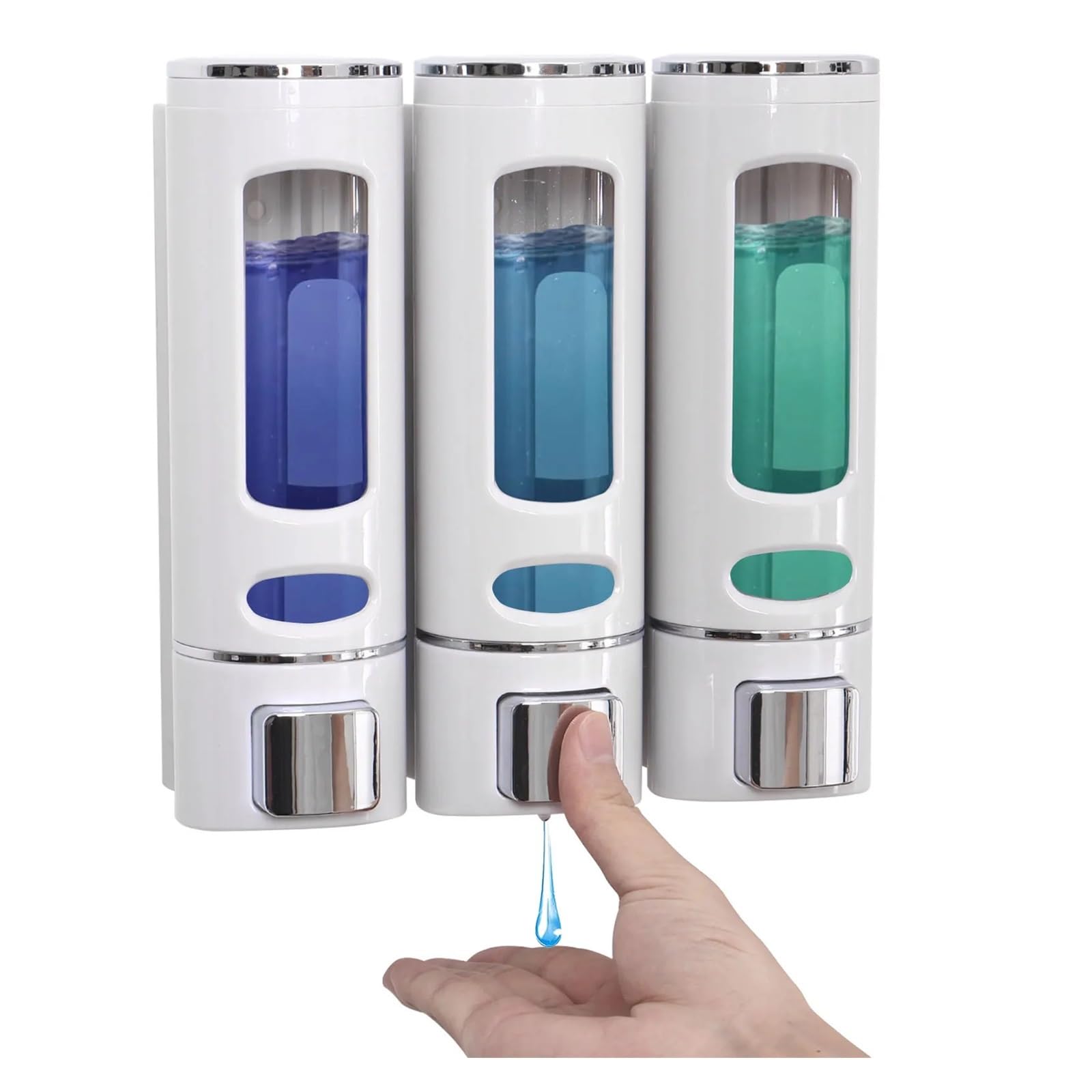 Dispenser Doccia Muro Dispenser di sapone for doccia 2 pezzi/3 pezzi da 400 ml