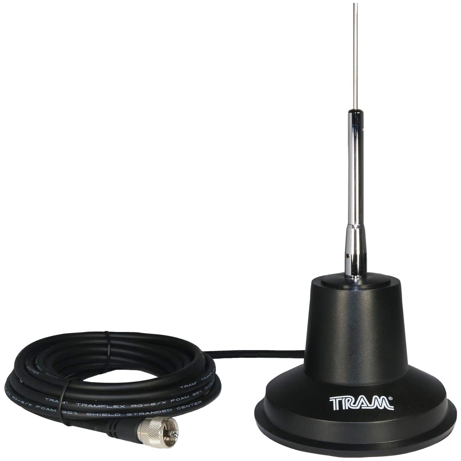 Tram 3500 3,500-Watt 26 MHz to 30 MHz Heavy-Duty Trucker CB Magnet Antenna Kit
