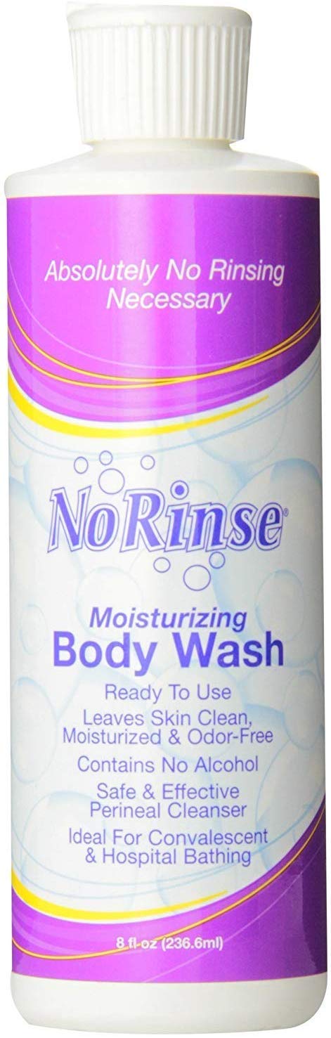No Rinse Moisturizing Body Wash 8 fl oz (Pack of 2)