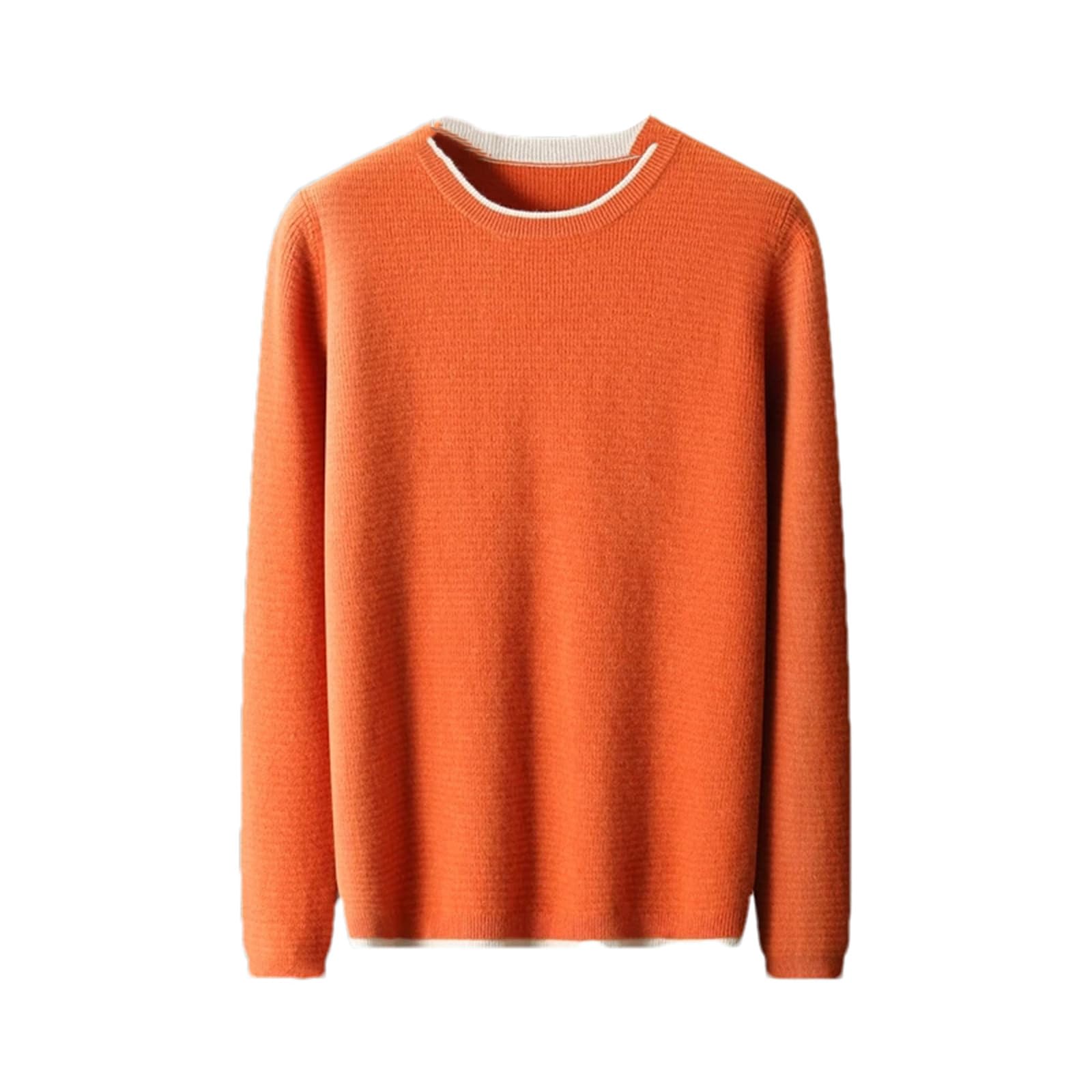 Pull en cachemire 100% laine pour homme : l'élégance d'un tricot haut de gamme - 8