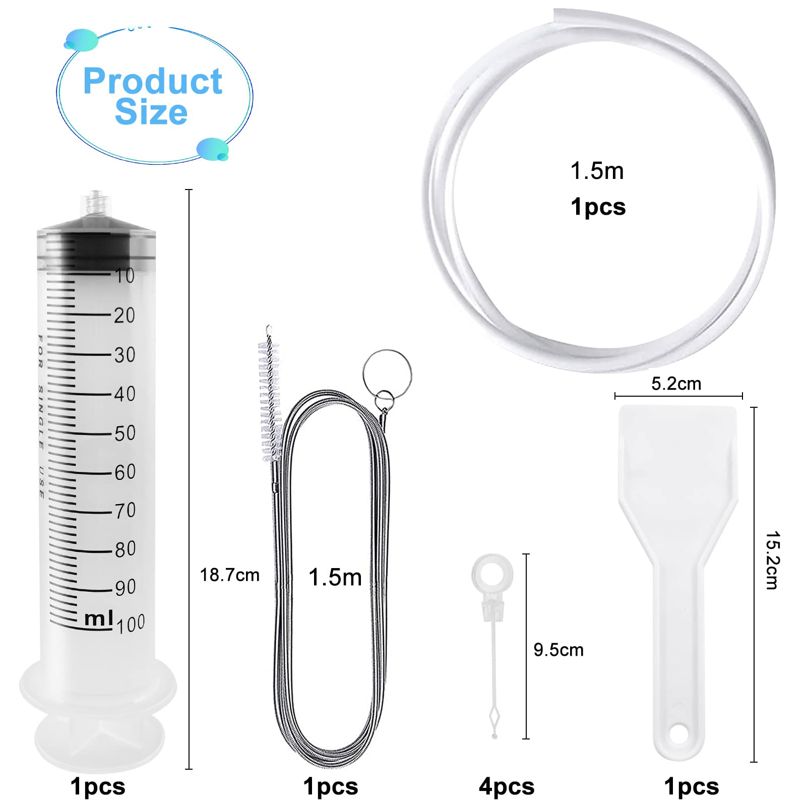 8 Piezas Herramientas de Limpieza de frigoríficos,Cepillo de Limpieza para frigorífico,Kit de Limpieza del Orificio de Drenaje del refrigerador,Reutilizable de Limpieza para frigoríficos