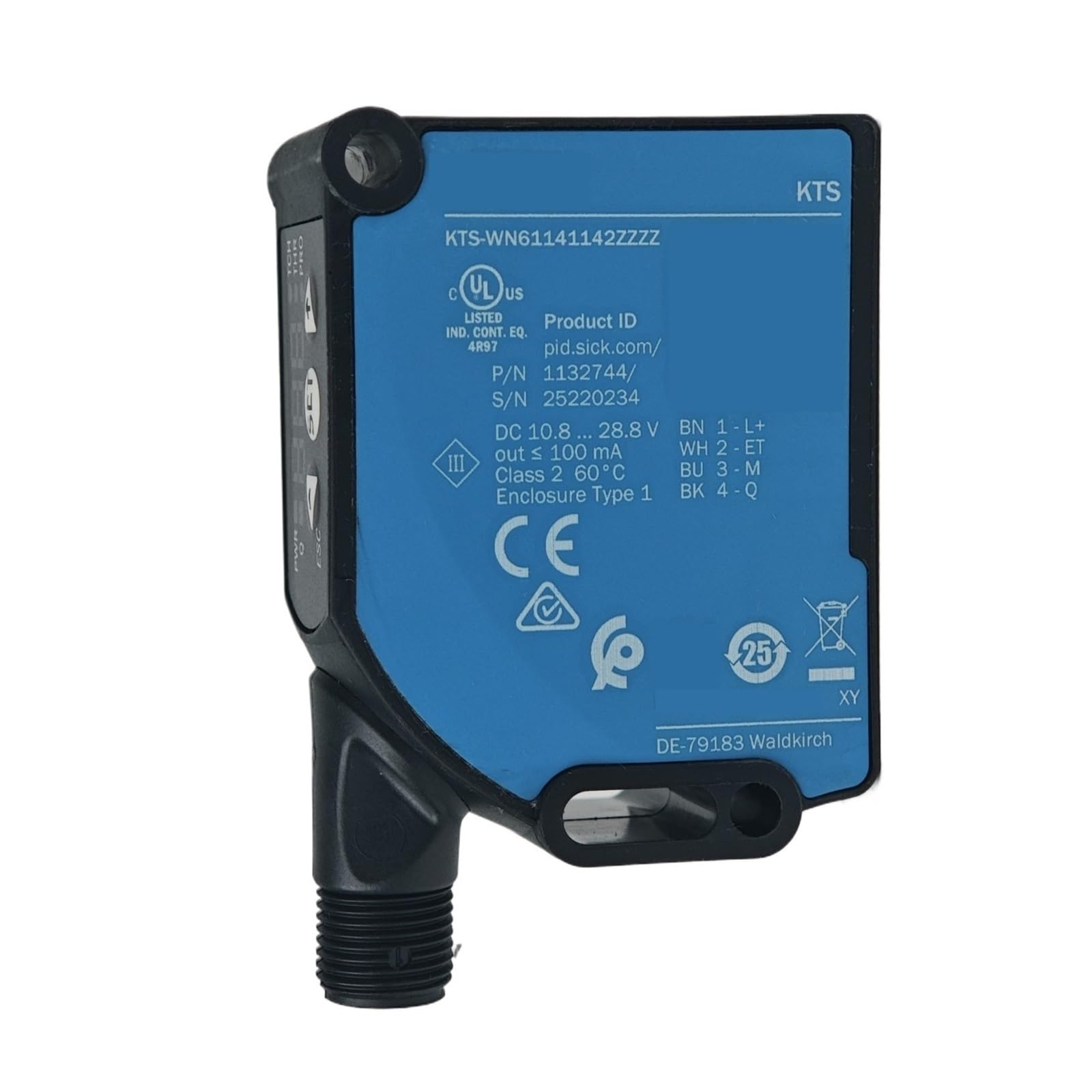 Capteur KTX-WN91141252 pour l'automatisation fluide des lignes d'embouteillage