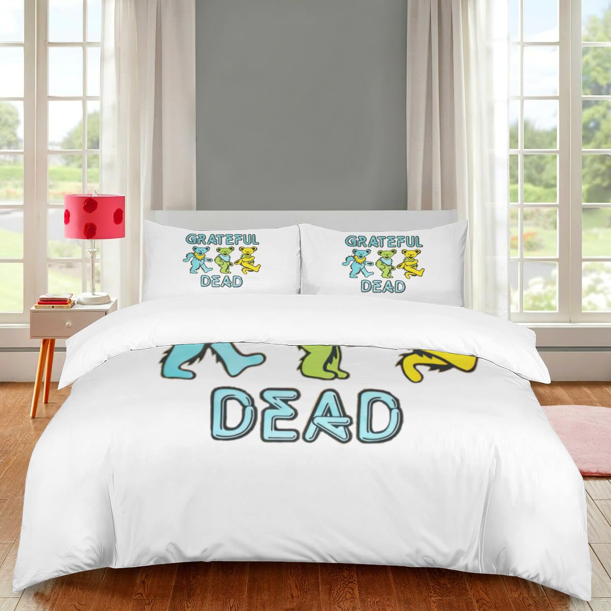 ビンテージシーツ デッドストック3点セット カラフルハート ビンテージ ビンテージシーツ デッドストック3点セット カラフルハート ビンテージ