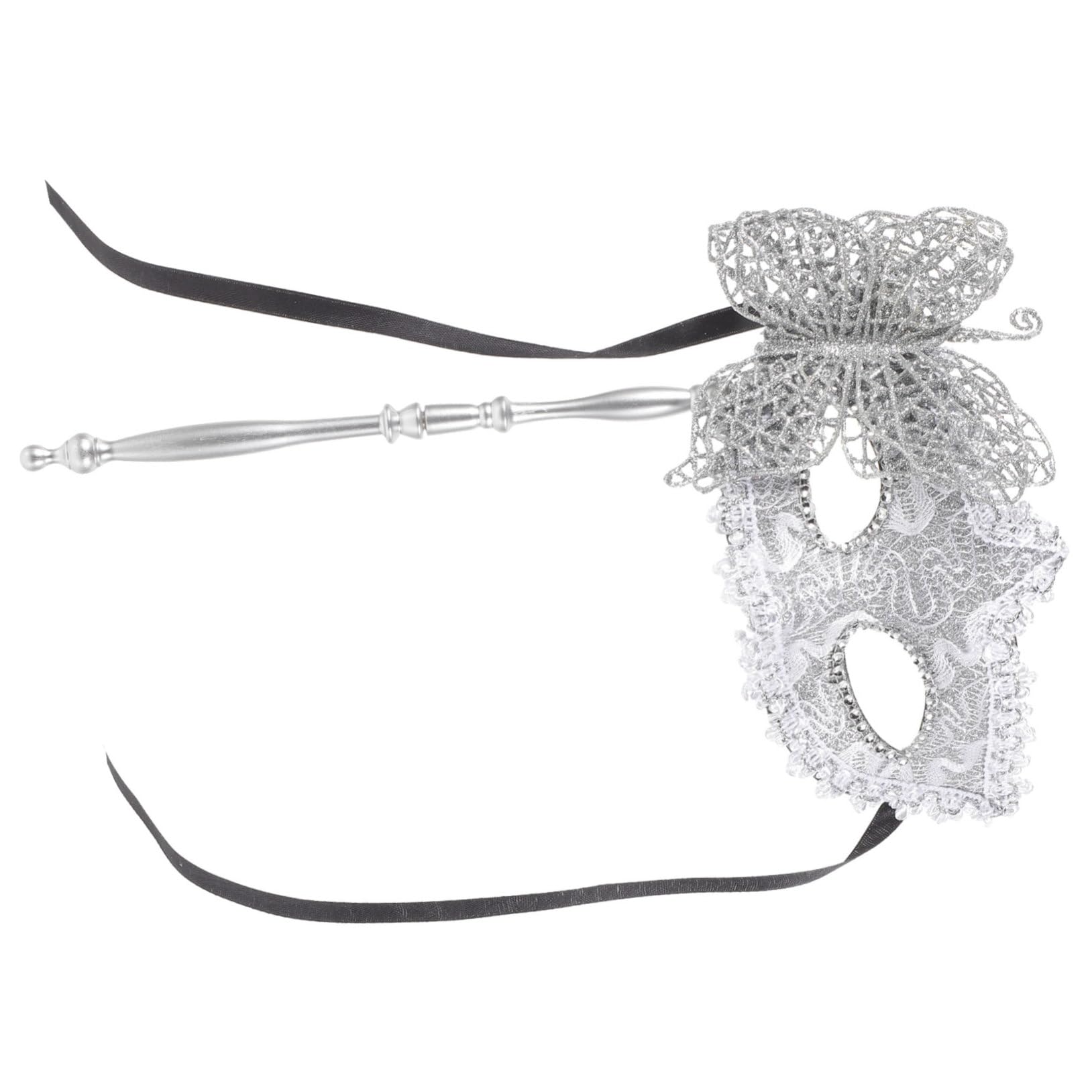 NUOBESTY 5piezas De Baile Veneciana Con Stick De Disfraz Elegante Para Fiestas Carnaval y Cosplay Diseño Chic y Misterioso Para Mujeres