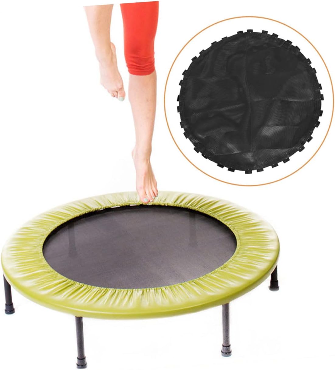 VICASKY Trampoline Mesh Replacement Adult Trampoline Surround Pad Trampoline Pad for Pads Indoor Trampoline Mat