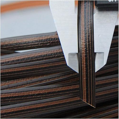 Queenbox Ratán sintético plano de 0.3 pulgadas x 196 pies, materiales de reparación de ratán de plástico PE de 0.315in para tejer bricolaje, Queenbox Ratán sintético plano de 0.3 pulgadas x 196 pies, materiales de reparación de ratán de plástico PE de 0.315in para tejer bricolaje,