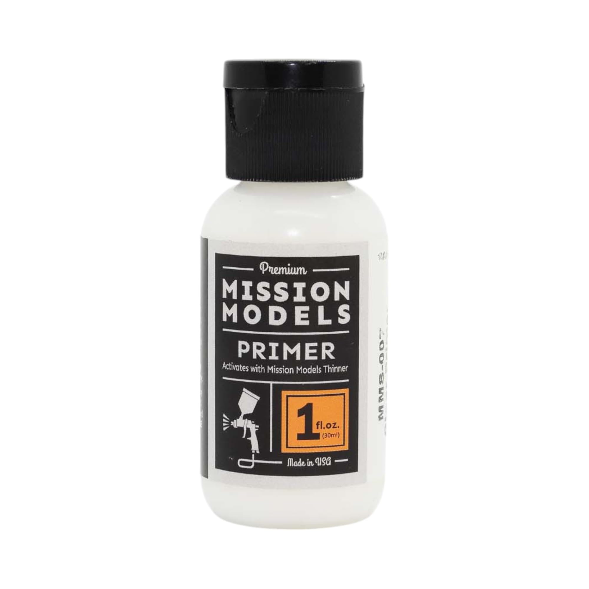 Mission Models Clear Primer (1oz) Acrylic Airbrush Paint