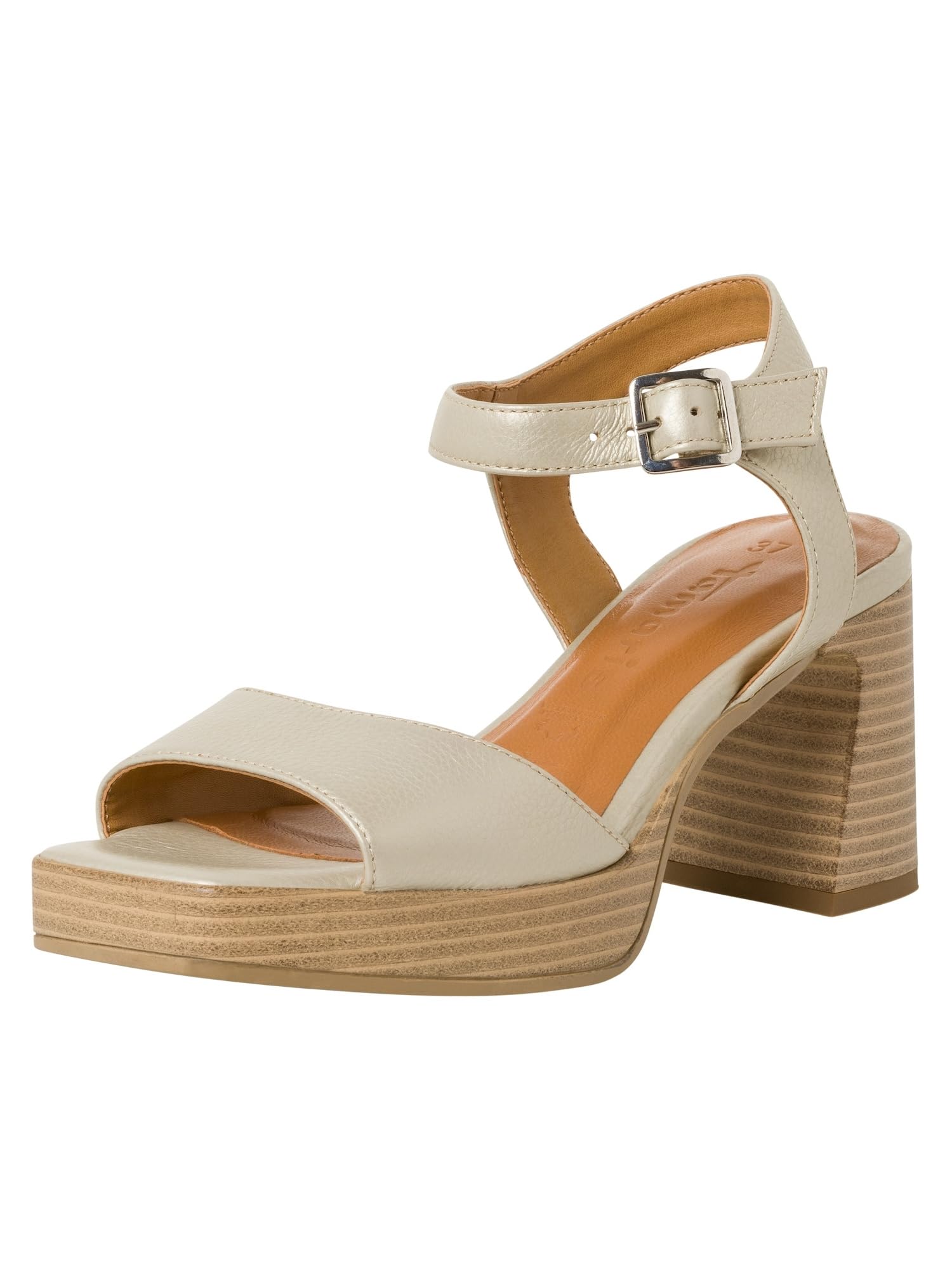 Tamaris Sandals 1-28030-42 Narrow, pearl, 7.5 UK