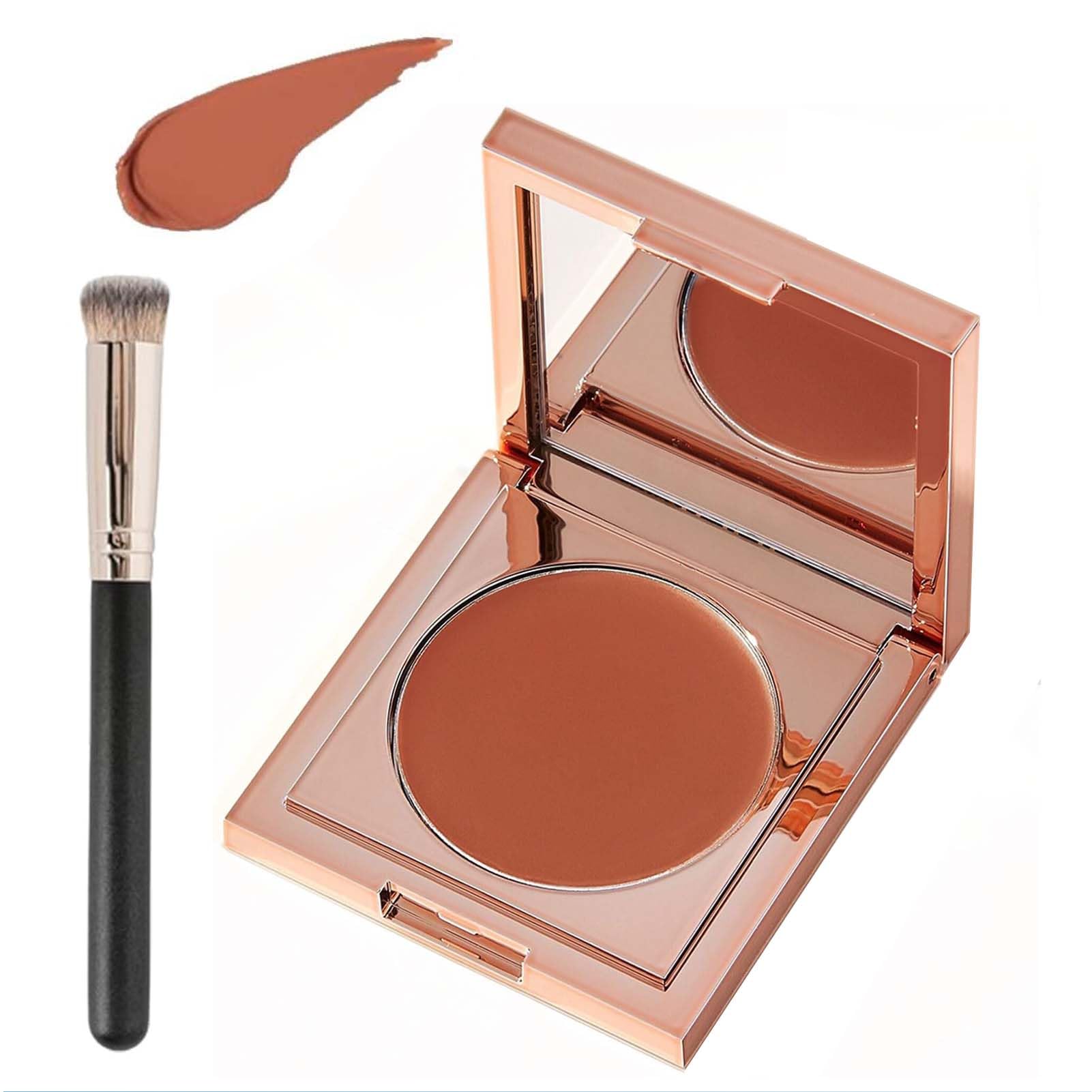 Colored Clay CC Undereye Corrector Under Eye Concealer Color Corrector for Dark Circles Concealer Under Eye with Brush