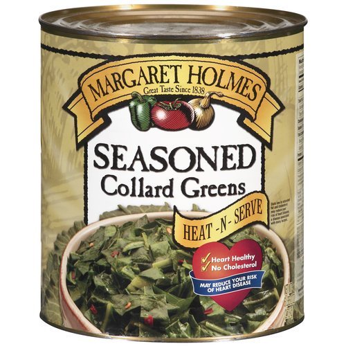MARGARET HOLMES SEASONED COLLARD GREENS 15 OZ Grocery
