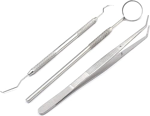 Miniatura 2 de G.S 45 Instrumentos Básicos Dental Set Espejo Explorer College PLIER