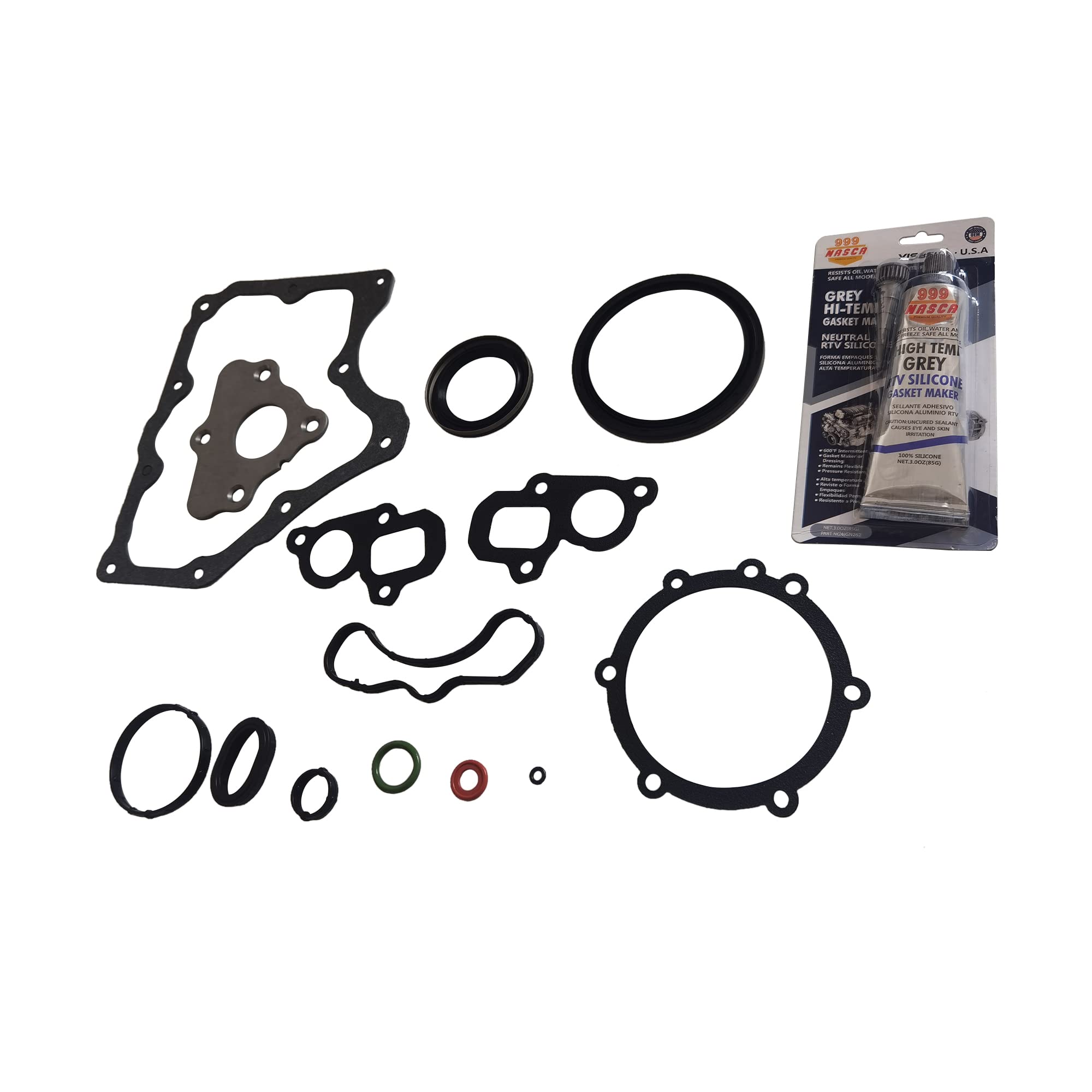 Partsflow Engine Conversion Gasket Set For Cadillac Escalade/Escalade ESV 2015-2017 For Chevy Silverado 1500/Suburban/Tahoe 2014-2017 For GMC Sierra 1500/Yukon/Yukon XL 2014-2017 5.3L 6.2L VIN "C, J"