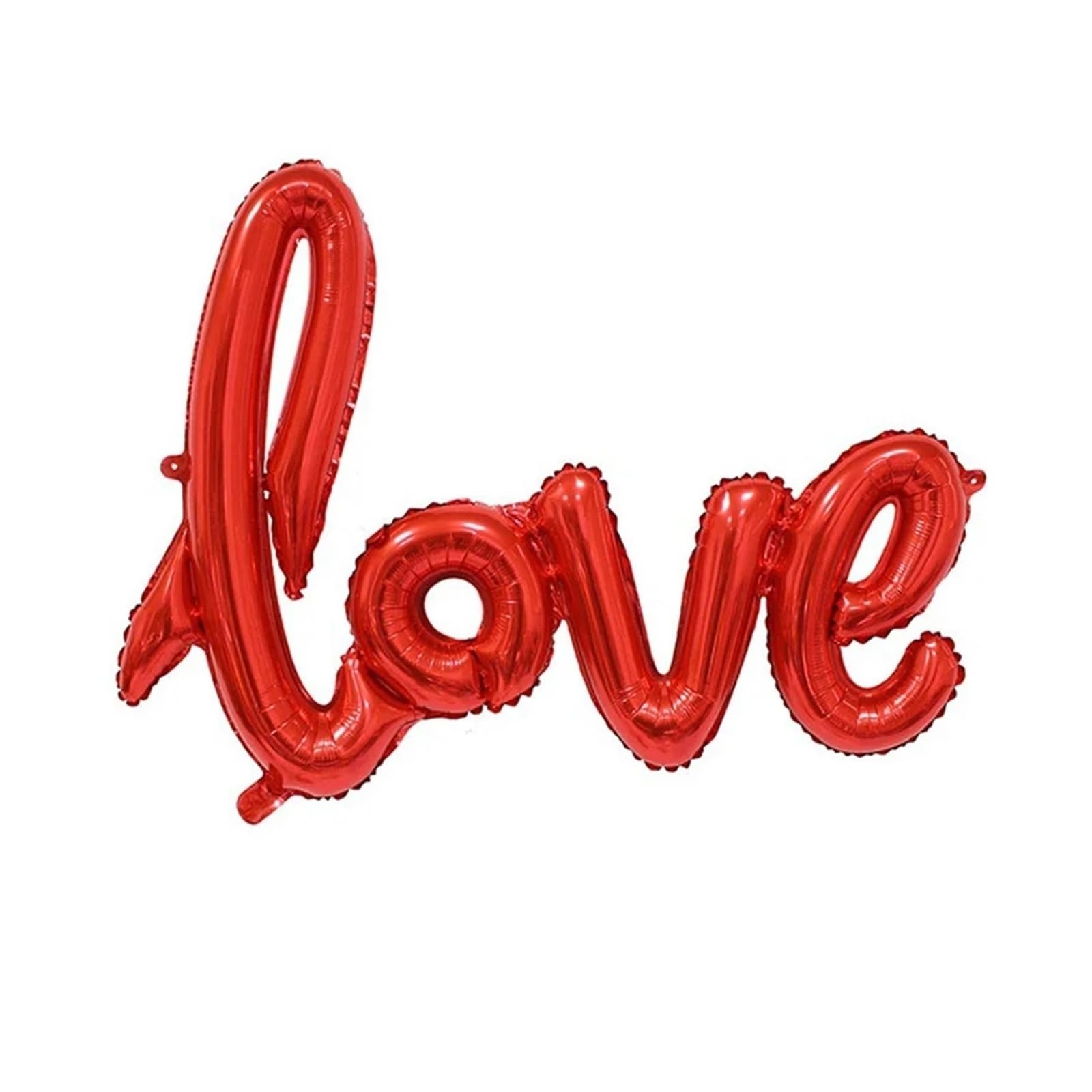 Ballons en aluminium cœur rouge Je t'aime durables pour éviter les décors ratés