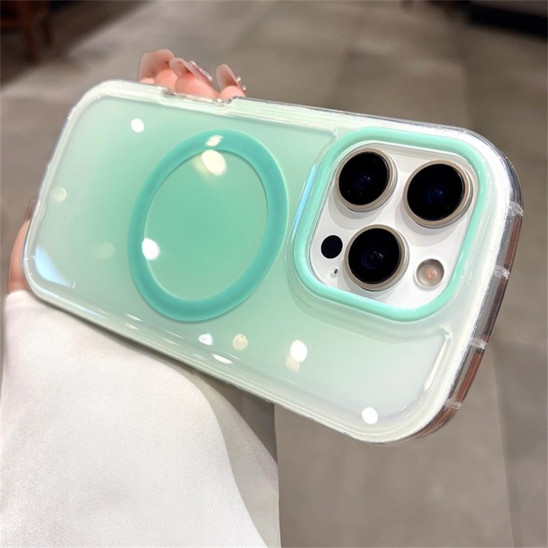 Coque arrière brillante dégradée iPhone 12 Pro compatible charge sans fil induction - 6
