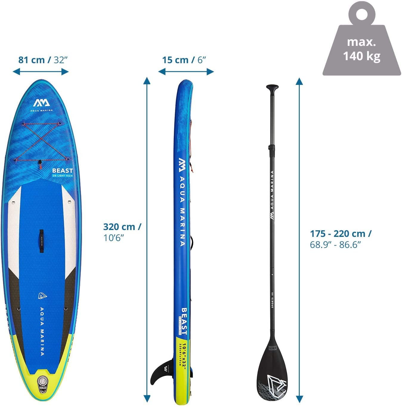 Amazon | AQUA MARINA(アクアマリーナ) BEAST(ビースト