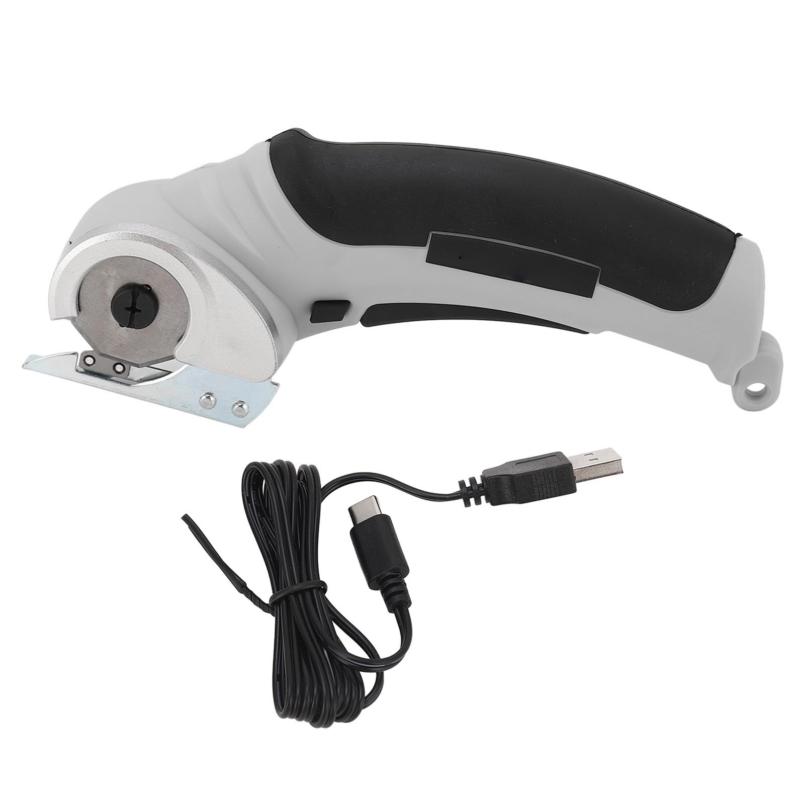 Cordless Electric Scissors Rechargeable with Safety Lock for Leather Carpet Plastic Cutting Sewing and Crafting Mini Scissors
