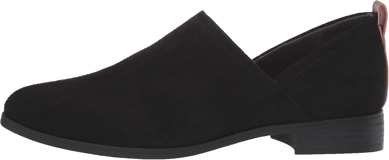 Dr. Scholl's Shoes Women's Ruler Slip-On Loafer, Black Microfiber, 8 - Image 8