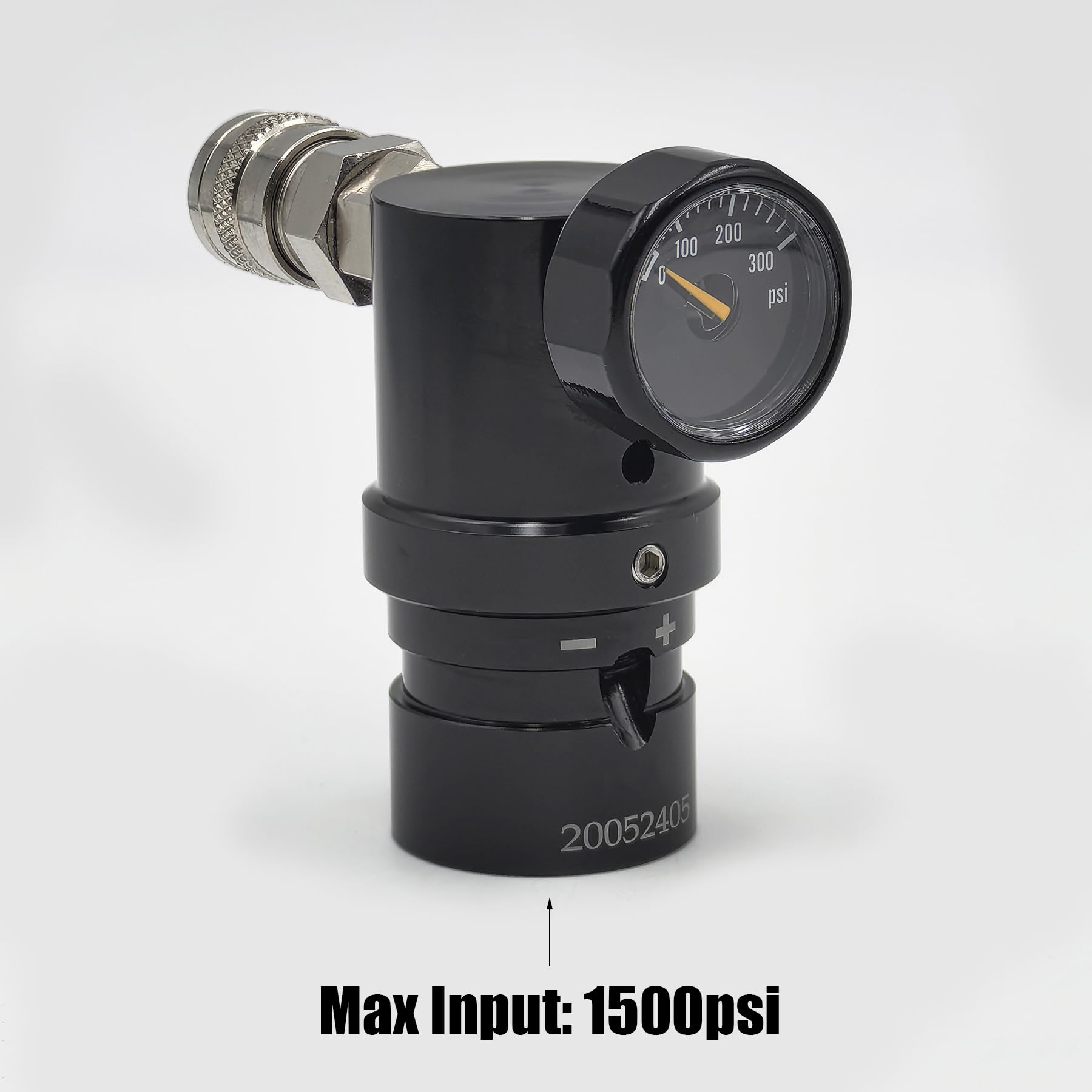 HPA Low Pressure MR Reg GEN2 Micro régulateur de CO2 réglable avec sortie Foster US 2202 20 psi à 200 psi pour pistolet Airsoft PCP Paintball
