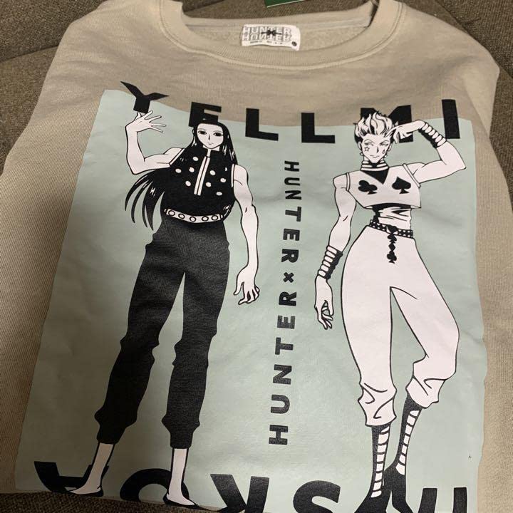 Rofj HUNTER×HUNTER トレーナー　イルミ　ヒソカ⭐️値下げ中 Amazon.co.jp: サイズL ハンターハンター ヒソカ イルミ トレーナー