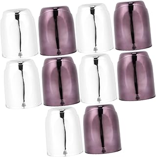 Toyvian 10 Pçs Copo De Dados Recipientes De Plástico Ktv Copo De Dados Empilhamento De Dados Agitador De Protien Recipiente De Armazenamento De Dados Preto Acessório De Dados Recipiente