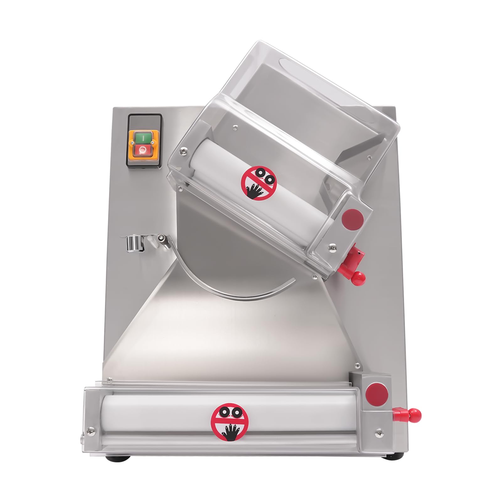 CNCEST Commercial Dough Roller Sheeter, Pizza Dough Roller Sheeter, Electric Pizza Dough Roller