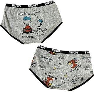 スヌーピー スクール ローライズ2Pショーツ 2枚組 バックプリント 総柄 パンツ 下着 インナー アンダーウエア 女児 521SN6532