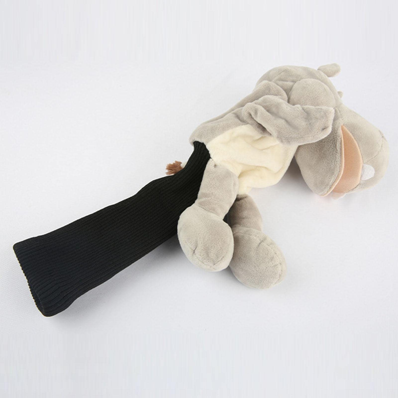 Milageto Nouveauté Golf Driver Wood Head Cover Anti-poussière - Mignon Hippo Animal Golf Head Cover Headcover Protector Universel pour 460CC Driver Wood