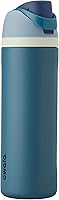 Owala FreeSip 24oz Insulated Stainless Steel Water Bottle with Straw & Lock - BPA-Free, Denim, Keeps Drinks Cold 24 Hours
