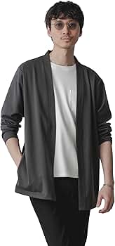 Amazon | [ナノ・ユニバース] ダブルジャージー 着流し