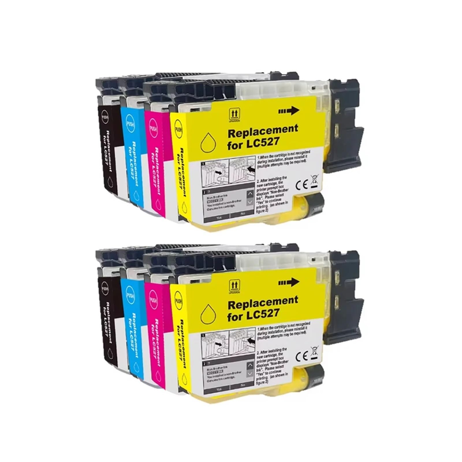 Compatibile con cartuccia d'inchiostro Brother, LC527