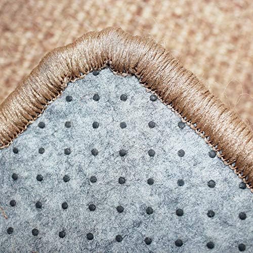 Miniatura 5 de Adorrable Alfombrilla duradera para arañar gatos, tapete de sisal natural para entrenamiento de arañazos, tapete antideslizante, protector de