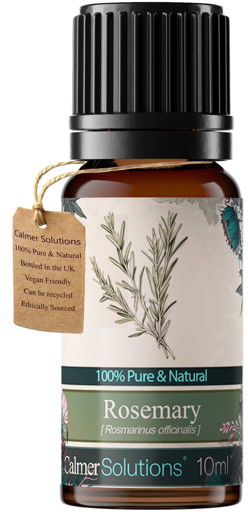 Calmer Solutions Rosemary 100% Pure Essential Aromatherapy Oil 10ml