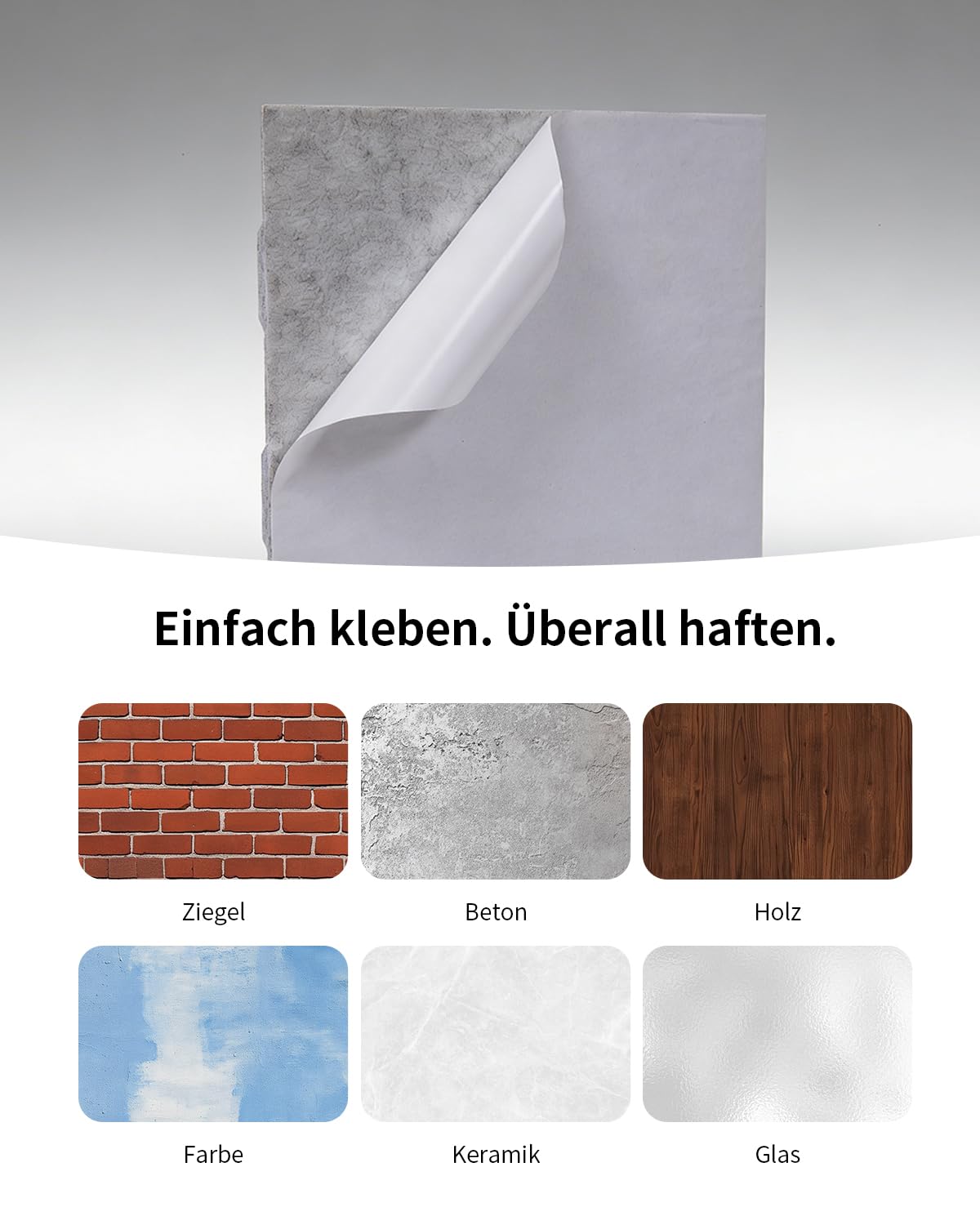 3,24㎡ Akustikplatten selbstklebend 36 Stück, 30x30x0.9cm Weiß | Akustikpaneele Wandpaneele 100% Polyester Akustische Behandlung und Wanddekoration für Tonstudio, Gaming Deko, Studio