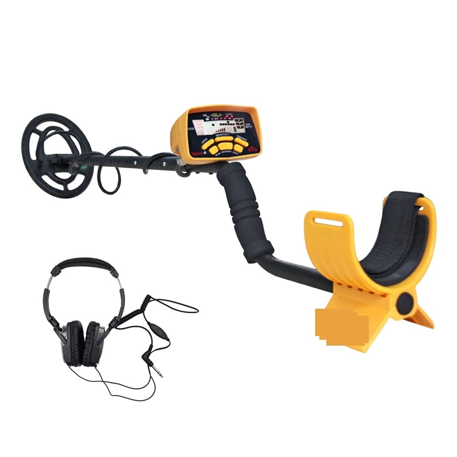 Metal Detector, MD-6250 Metal Detector Underground Gold Detector Metal Length Adjustable Treasure Hunter Seeker(2)