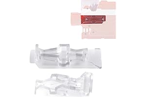 WORKER Side Patch Mod Kit for Nerf Stryfe Attachments Clear