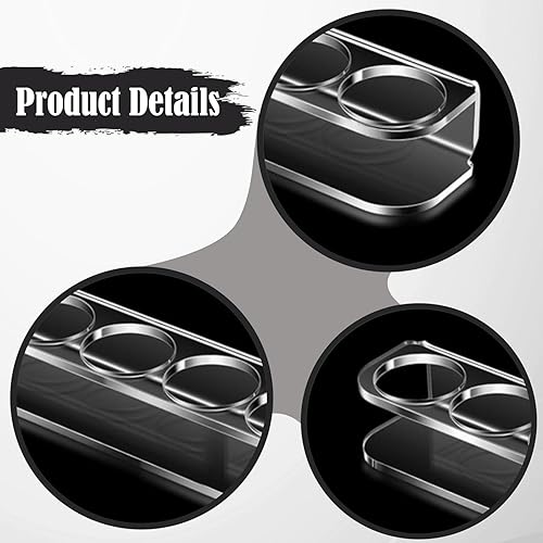 Miniatura 2 de Vial Holder for Fridge Acrylic Rack Transparent Space Saving Small Bottle Holder