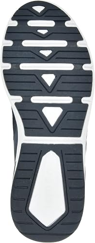 bugatti Men's Sporty sneaker with memory foam in a sporty design, elastic laces, breathable, Dark Blue, 8 UK - 8