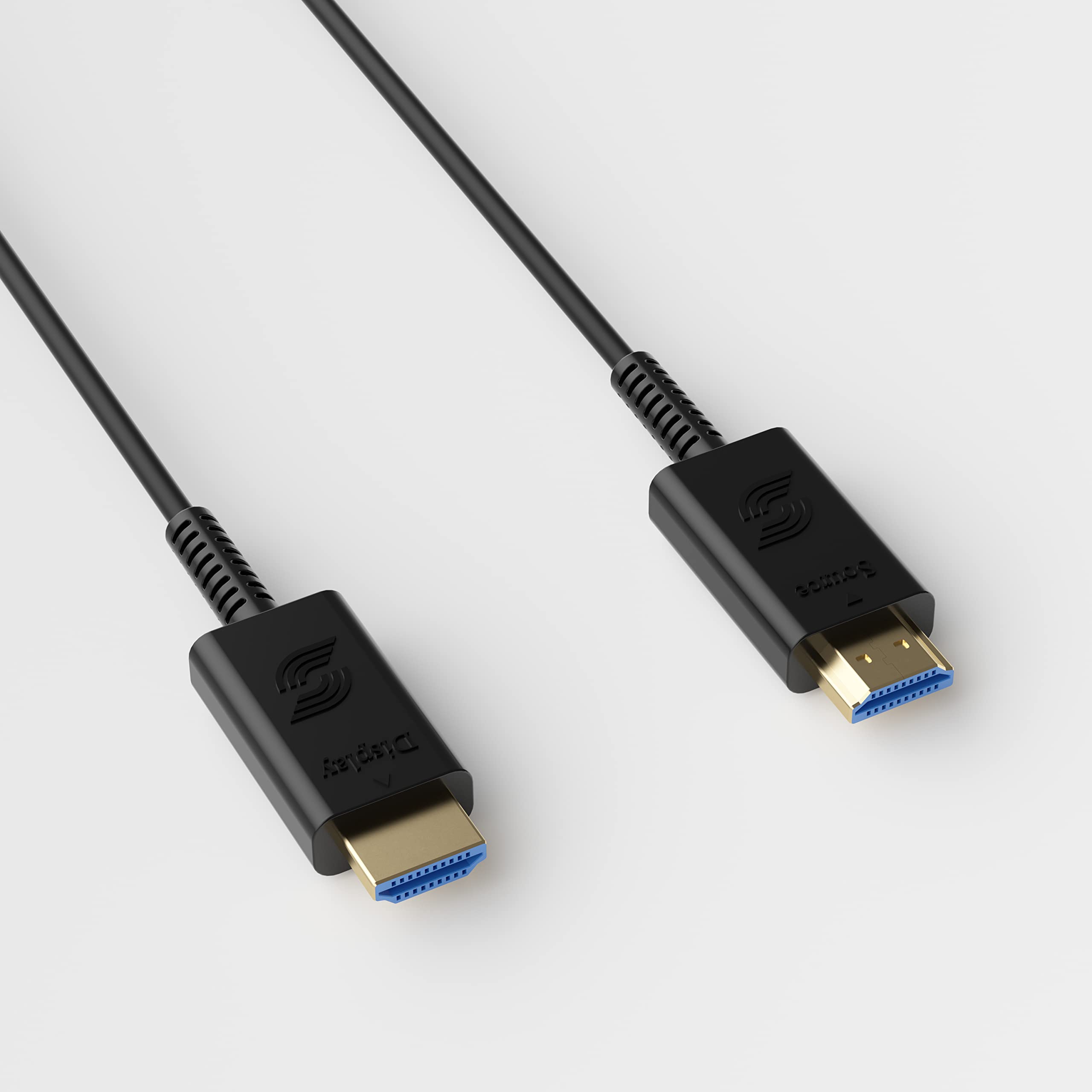 Storhm Cavo HDMI 2.1 – Cavo ottico attivo 8K ad alte prestazioni certificato HDMI – Prestazioni e compatibilità senza precedenti (4,5 m)