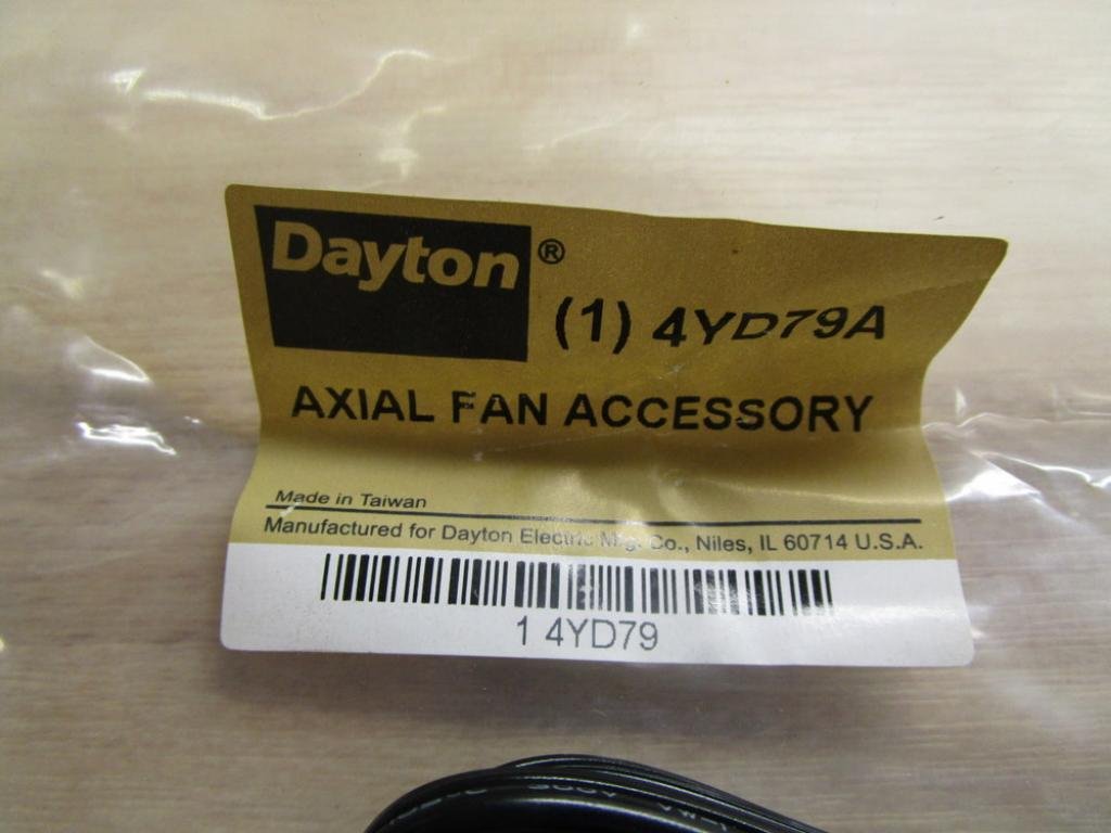 Dayton 4YD79A; Axial Fan Cordset 24