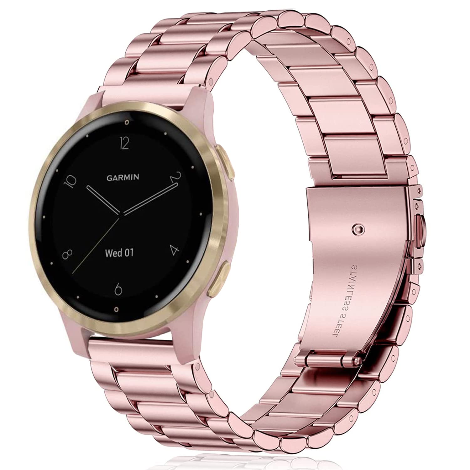 Issinlkyissinlky Metal Band For Garmin Vivoactive 4s Venu 2s Venu