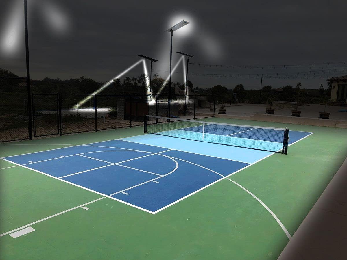 30W Superior Solar/Hybrid Energy Efficient LED Ultra-Powerful Self-Contained Smart Commercial Residential Lighting w/ Mounting System & Remote control for Building Parking lots Bike Path Street