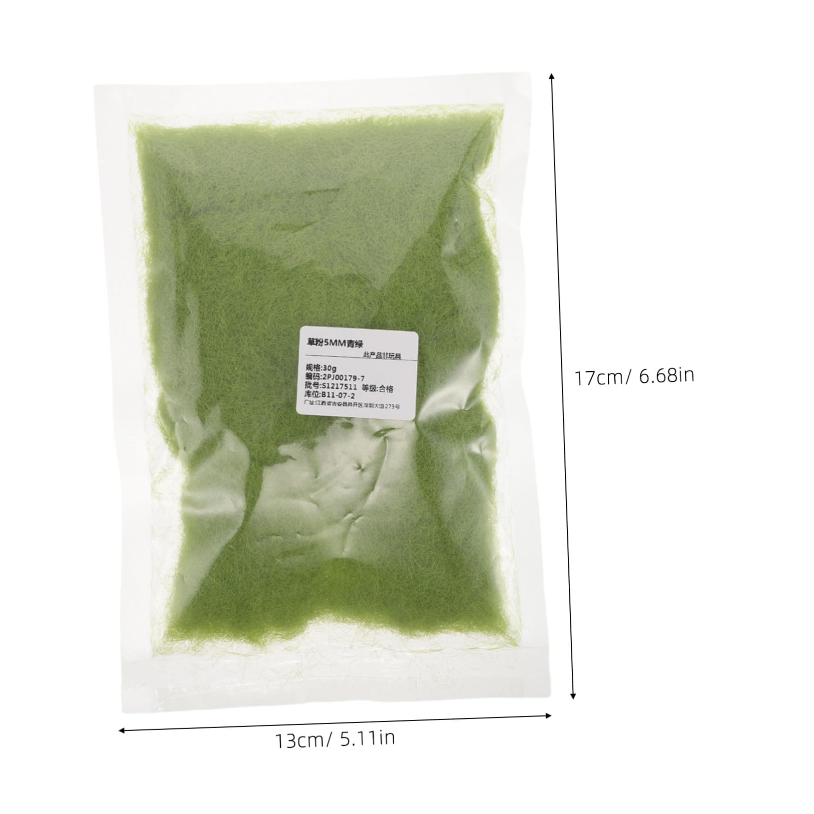 Künstliches Moos 300g aus Nylon mit Realistischer Struktur für