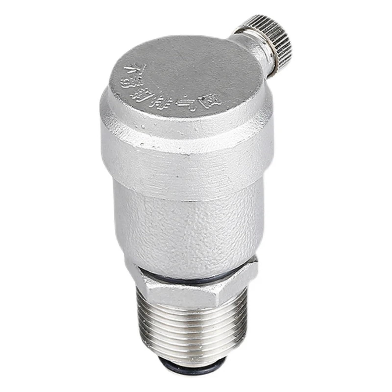 2 uds 1/2 "3/4" 1 "BSP rosca macho 304 válvula de ventilación de presión de aire automática de acero inoxidable, válvula de liberación válvula de alivio de presión (Size : 3/4")