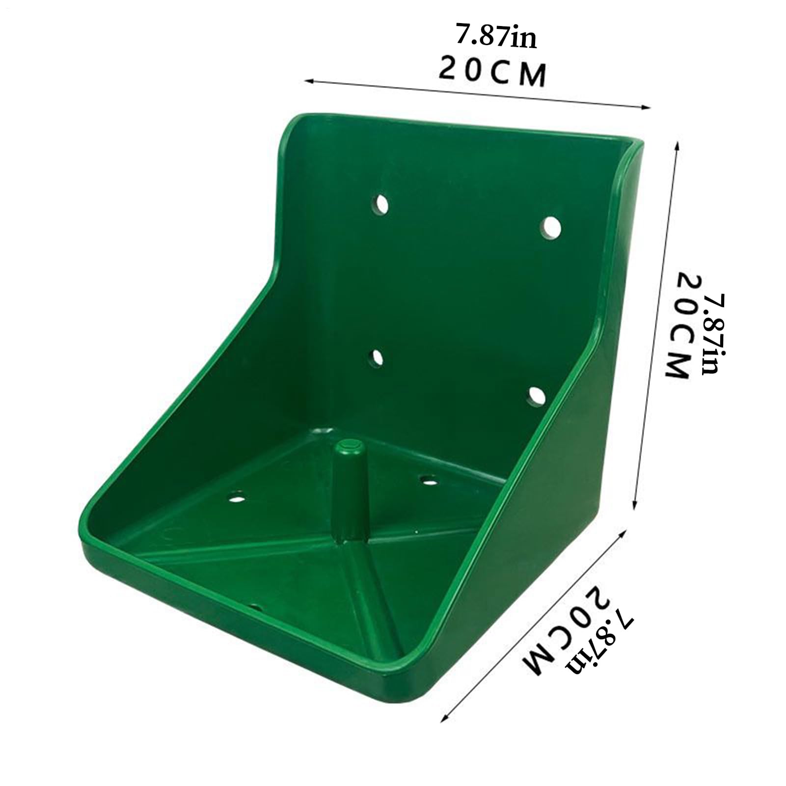 Soporte Para Bloques De Sal Para Caballos - Recipiente De Minerales Robusto - Para Piedras Para Lamer - Dispensador De Establo Para Vacas, Ciervos, Cabras, Ovejas, Ganado, Lamiendo, Comiendo — view 5
