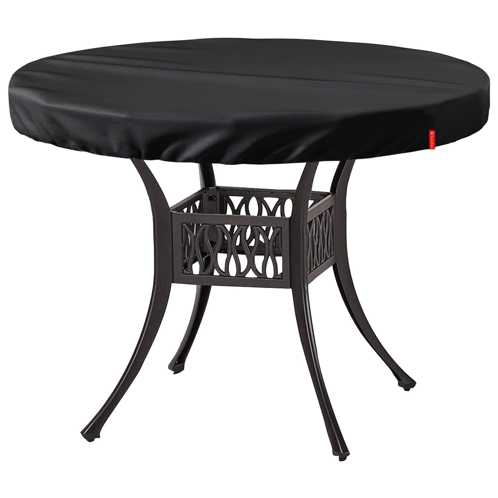 Housse table ronde protège pluie bâche 91cm indéchirable extérieure