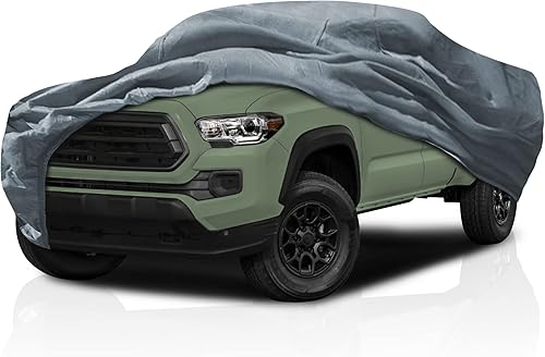 Cubierta de auto de camión semipersonalizada de 5 capas para Toyota Tacoma 2019-2023 doble (tripulación), camioneta de cabina de 5.0 pies, cama