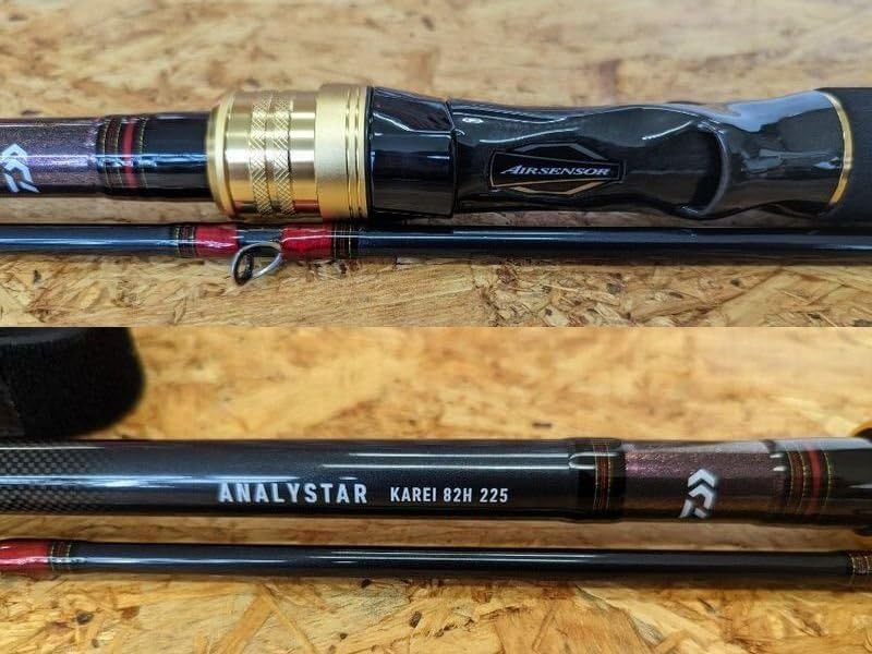 4 1252 DAIWA/ダイワ ANALYSTAR カレイ 82H225R ロッド 船 釣り/竿