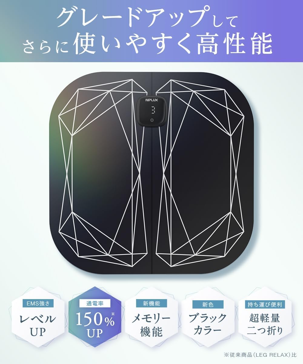Amazon | NIPLUX LEG FIT 【新登場】 足裏 EMS フットマット 足 フット