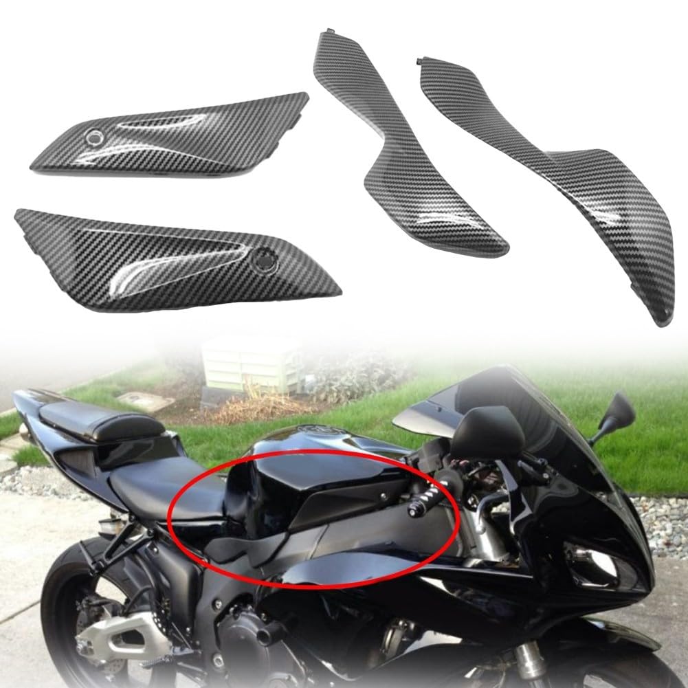 Carenatura Sportiva Nera per Serbatoio per honda CBR1000RR 2004-2007