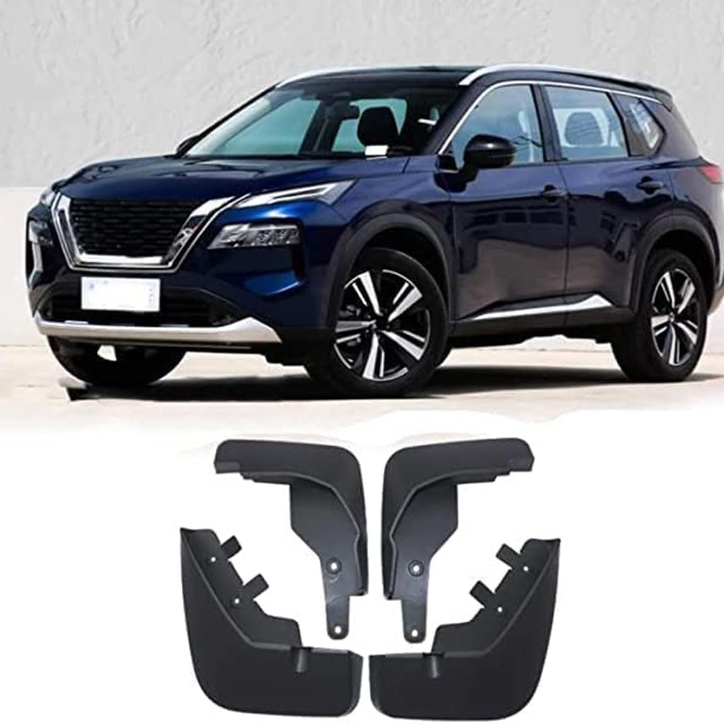 Car Rubber Mud Flaps For NISSAN X-Trail 2007-2022,Front Rear Splash Guards Mudguard Fender Styling Accessories,C-2021-2022